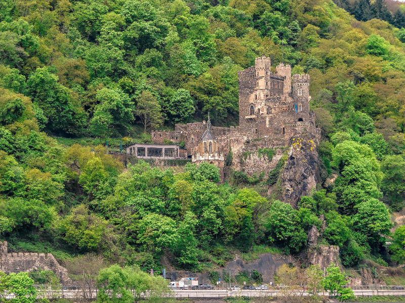 burg Rheinstein aan de Moezel