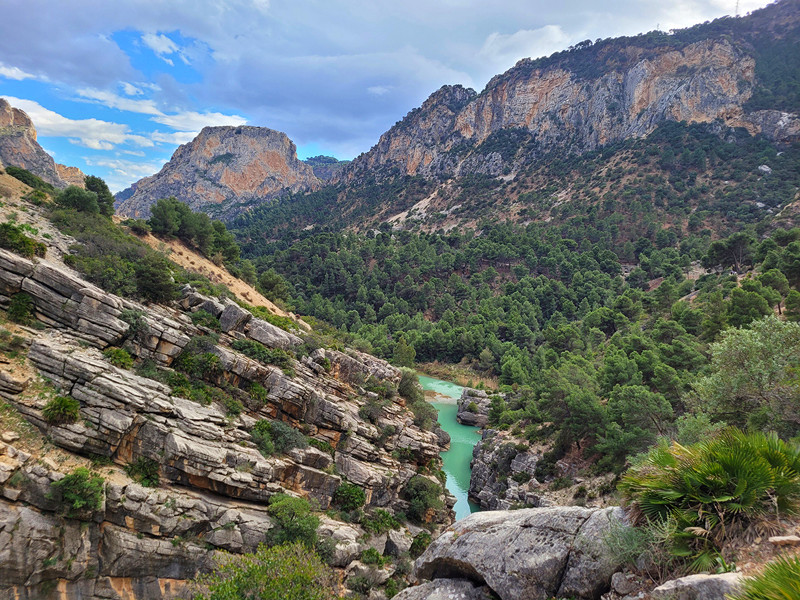 De prachtige natuur van Caminito del Rey