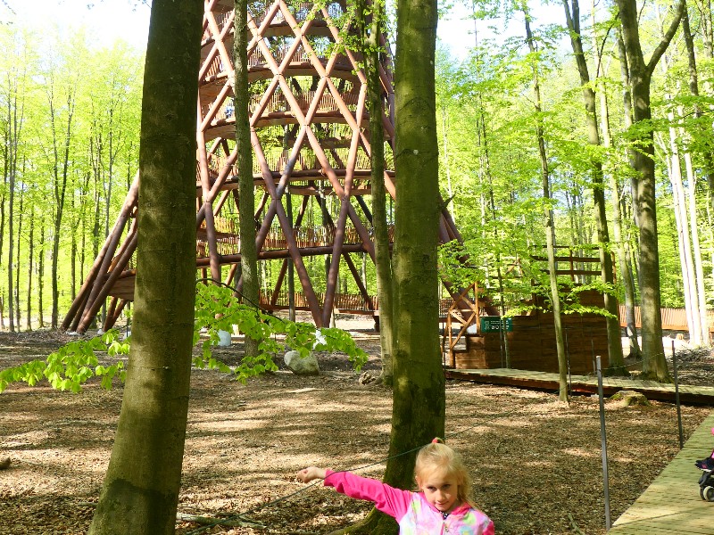 Moeten we daar helemaal naar boven mama?