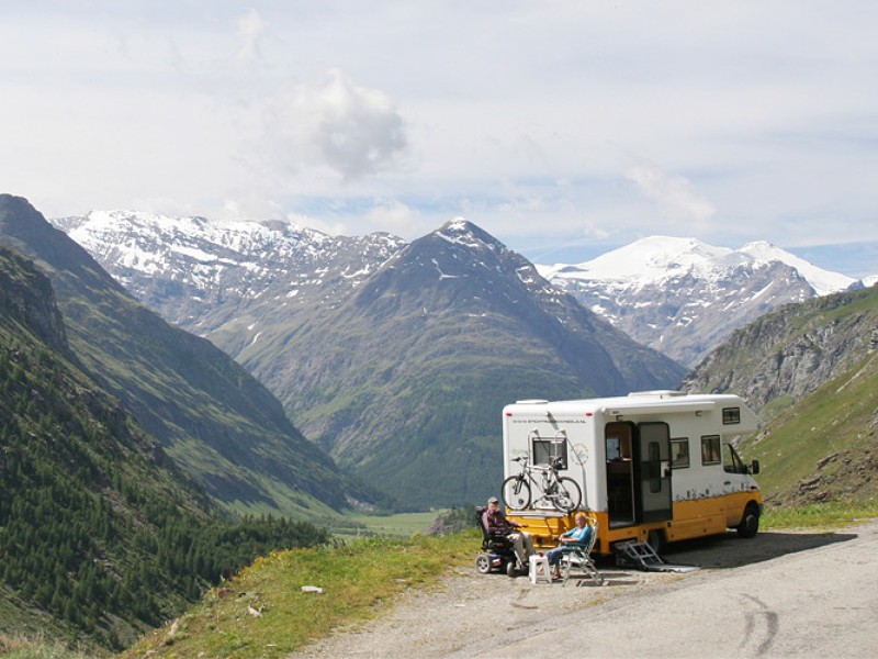 Campers voor mensen in een rolstoel