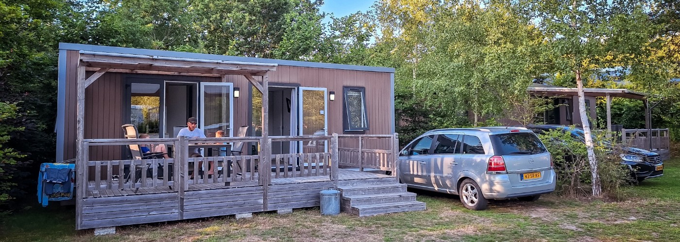 Ons chalet op camping de Berken in Drenthe met het gezin!