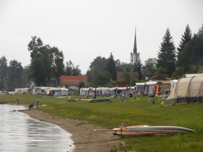 De prachtige camping Frymburk in Tsjechië