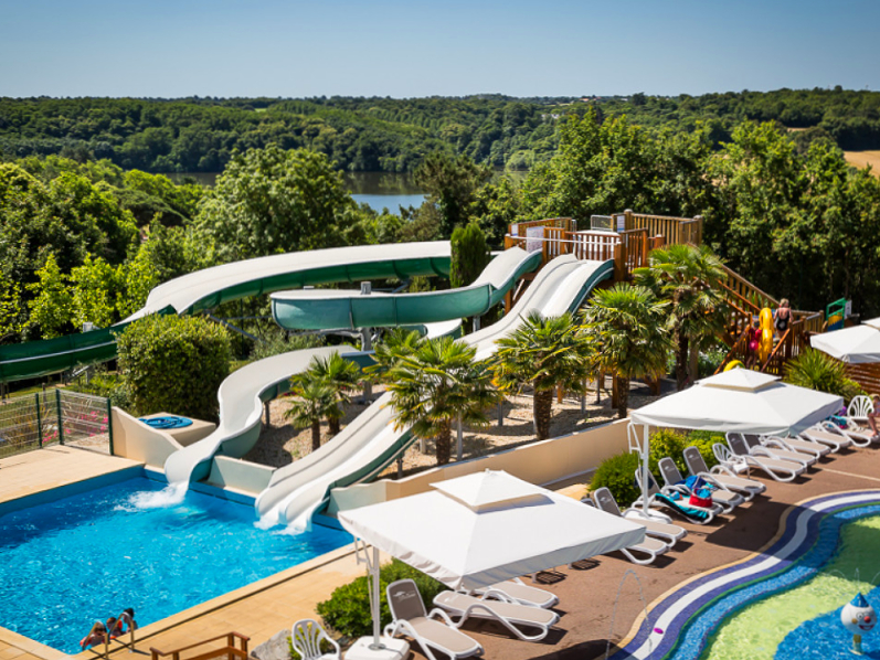 Waterpark bij camping le Pin Parasol