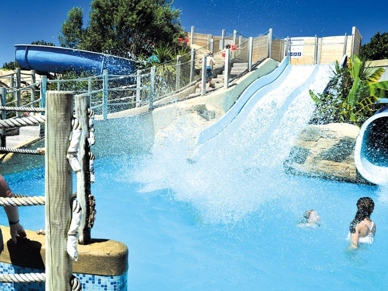 Glijbanen bij Camping Les Ecureuils