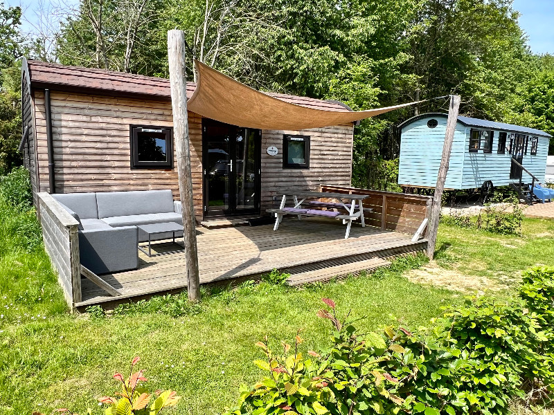 De Woodlodge van Camping Vinkenhof