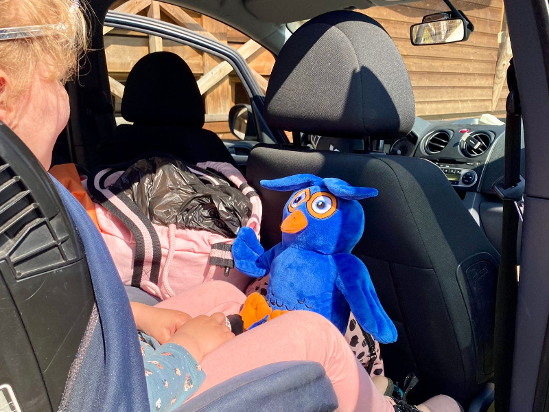 Knuffel Cobus gaat mee naar huis!