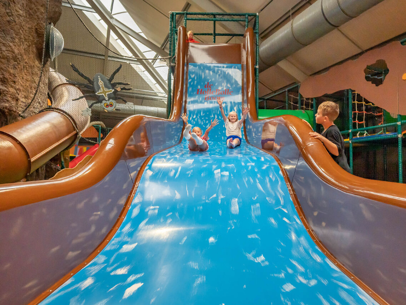 Het indoor speelparadijs op Capfun de Bongerd