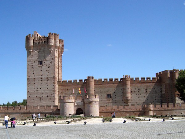 Castillo de la Mota in de stad Medina del Campo