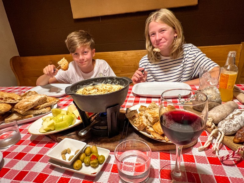Lekker, kaasfondue!