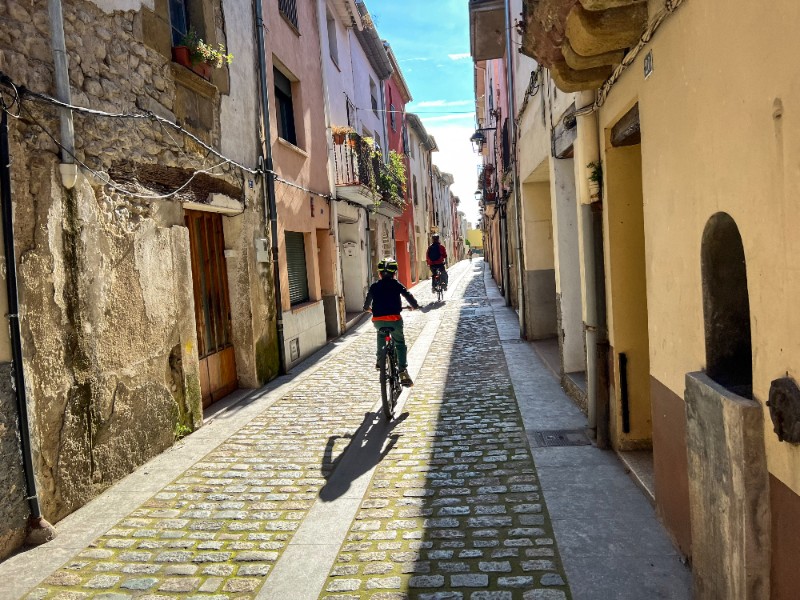 Fietsen tussen de dorpjes