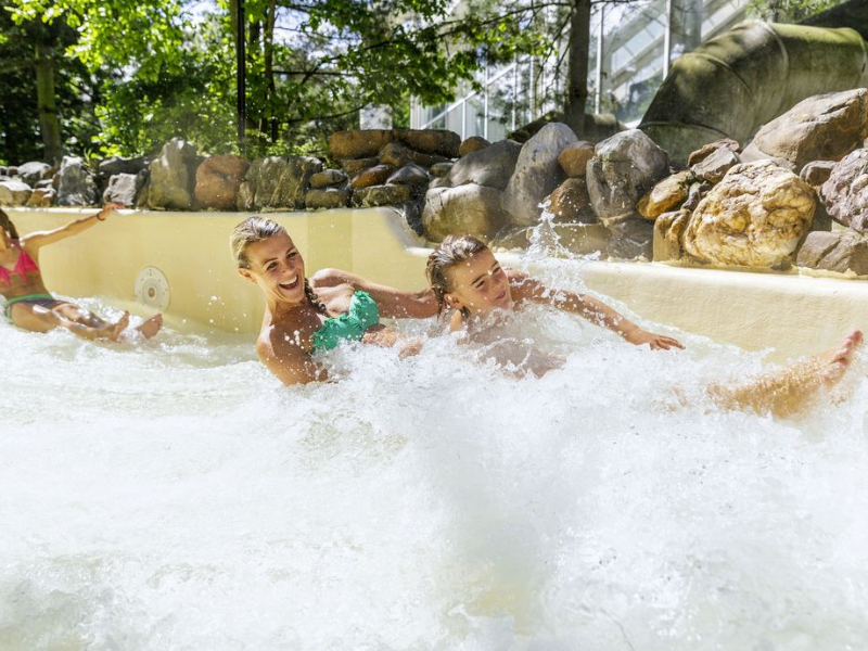 Waterpret bij Center Parcs