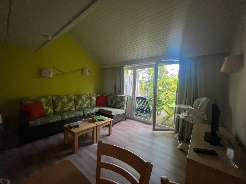 Ons vakantiehuisje op het park van Les Ardennes
