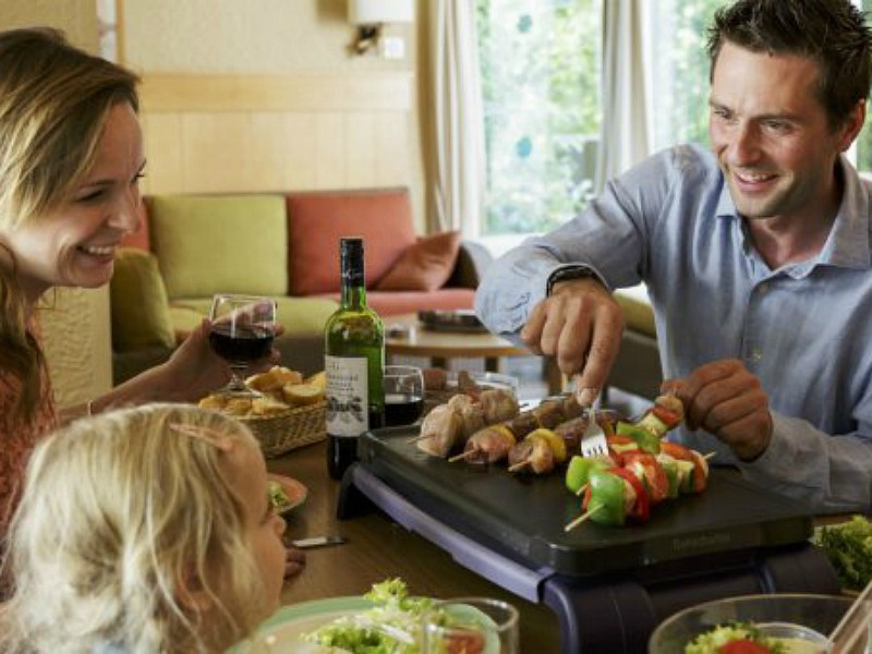 Gezellig grillen in je eigen huisje!