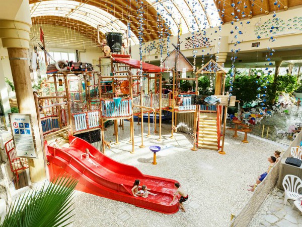 Het waterplay house van Center Parcs Hochsauerland