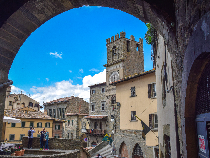 Cortona in Toscane