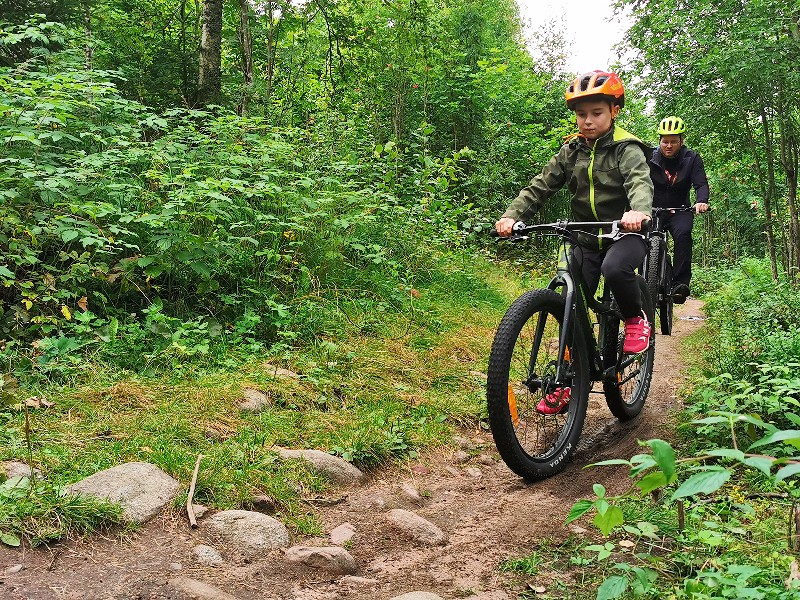 Mountainbiken in Säfsen