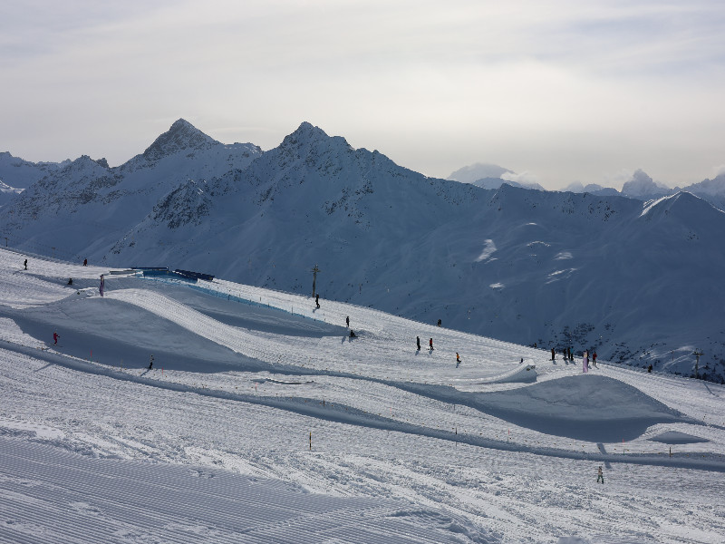 Freestyle park van Davos-Platz