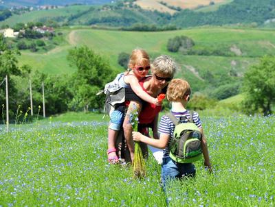 In de mooie heuvels van Le Marche