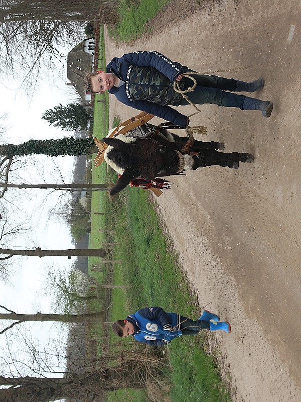 Wandelen met Joris de ezel.