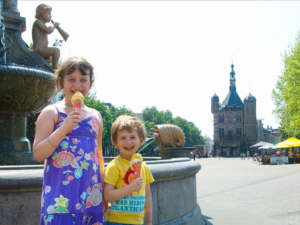 Een lekker ijsje eten in Deventer