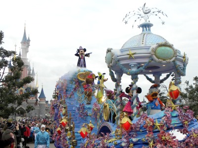 De Parade in Disneyland Parijs