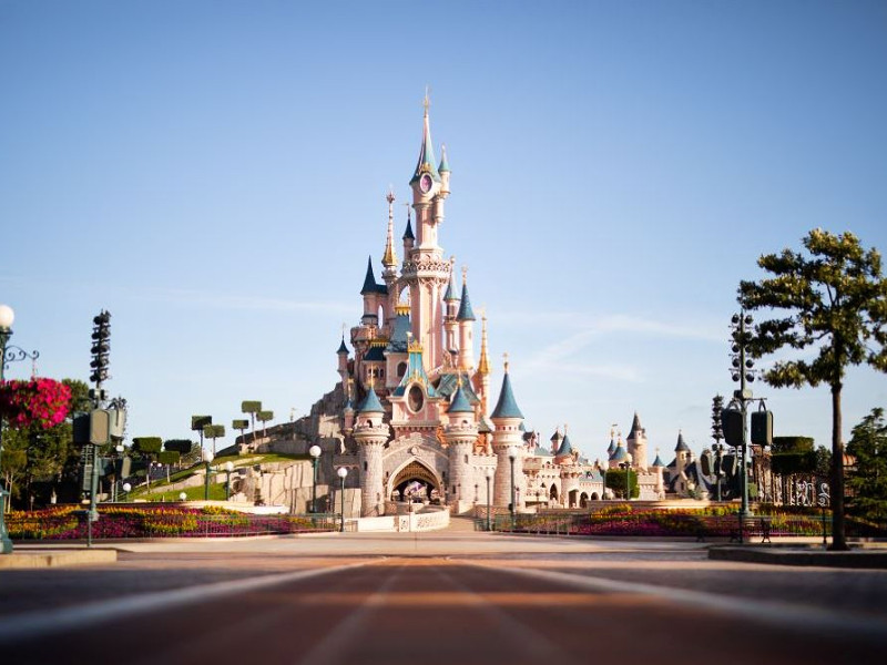 Het Disneyland kasteel Het Disneyland kasteel