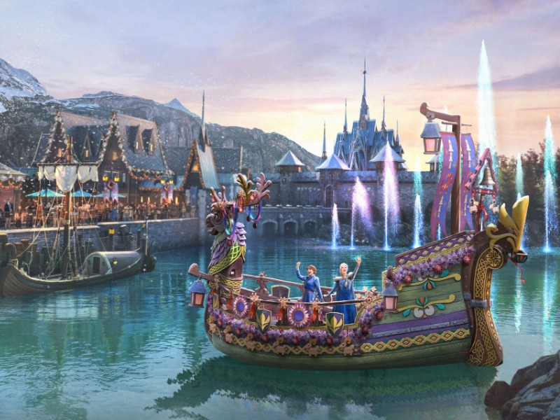 Kerst in World of Frozen
