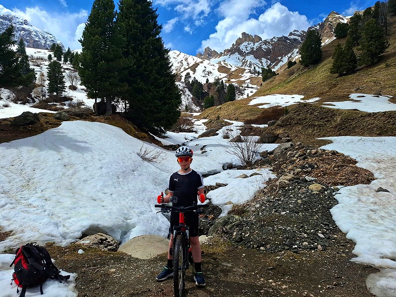 Mountainbiken op de Seiseralm!