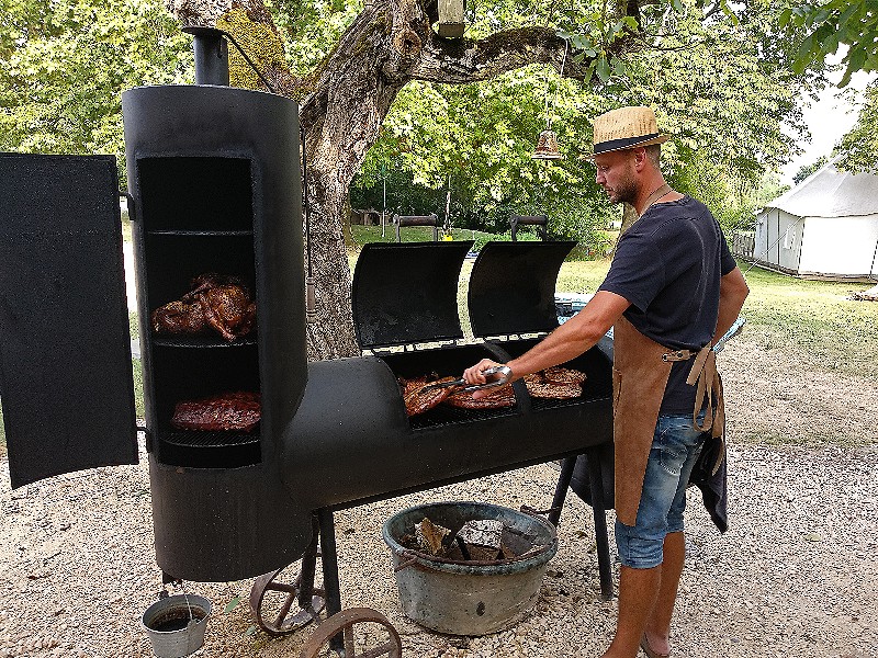 Don's supersmoker Brutus!