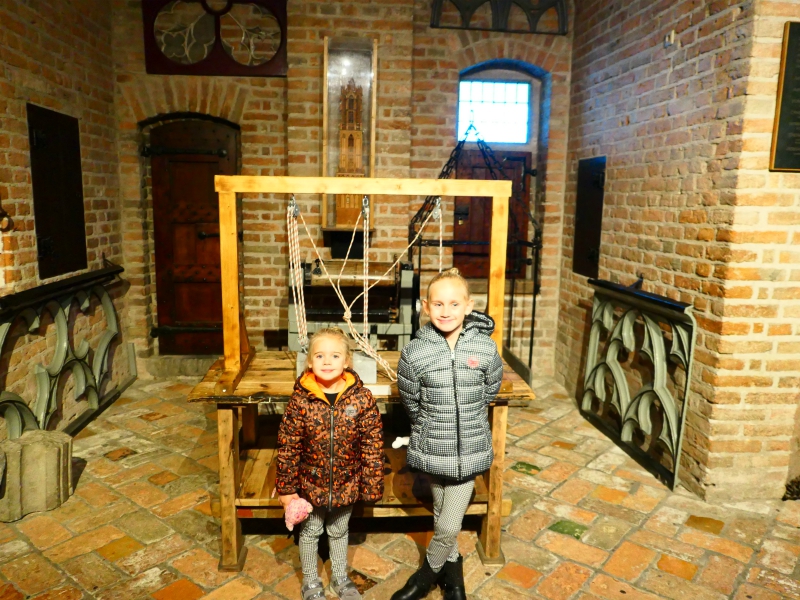 Binnen in de Domtoren
