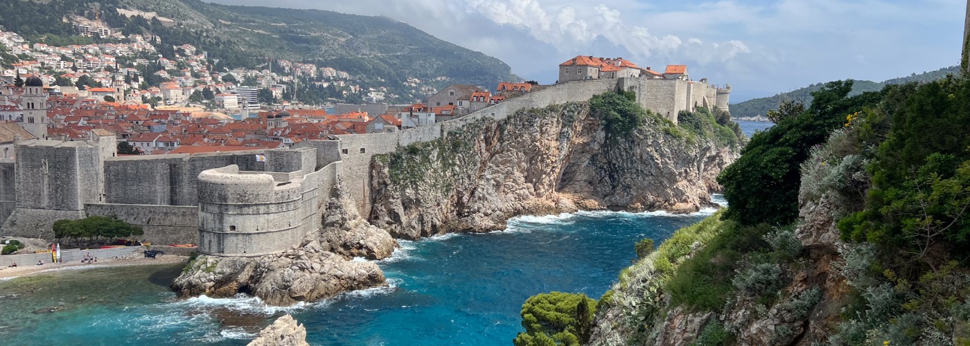 Uitzicht over de oude stad Dubrovnik