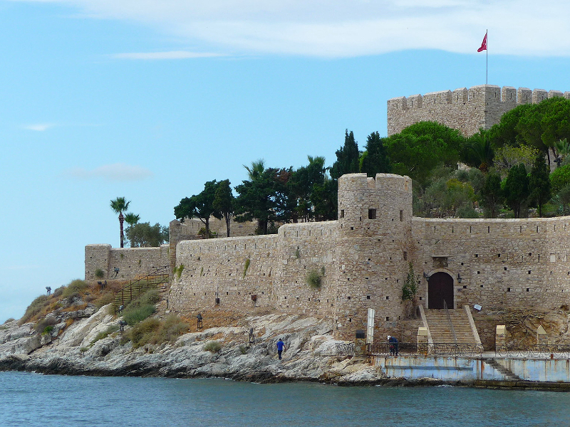 Het piratenkasteel op Duiveneiland