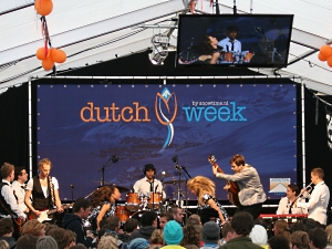 Feest bij de Dutch week