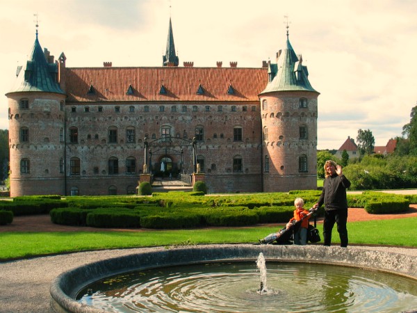 Het prachtige Kasteel Egeskov op Funen
