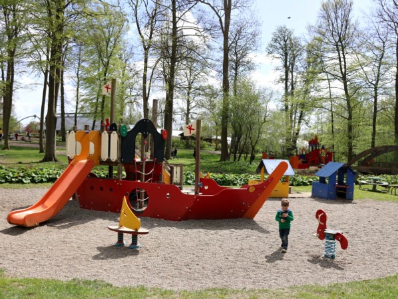 Een leuk speelplaatsje