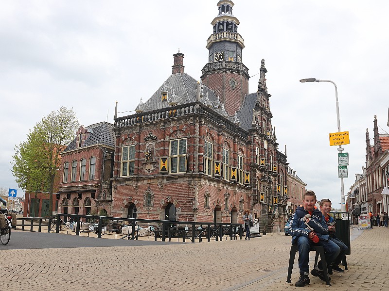 Het prachtige stadhuis van Bolsward
