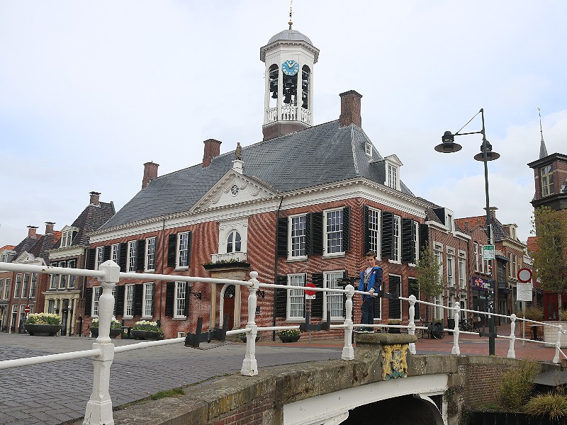 Het mooie stadhuis van Dokkum