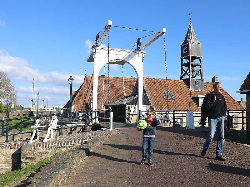 Het sluisje vanaf de andere kant!