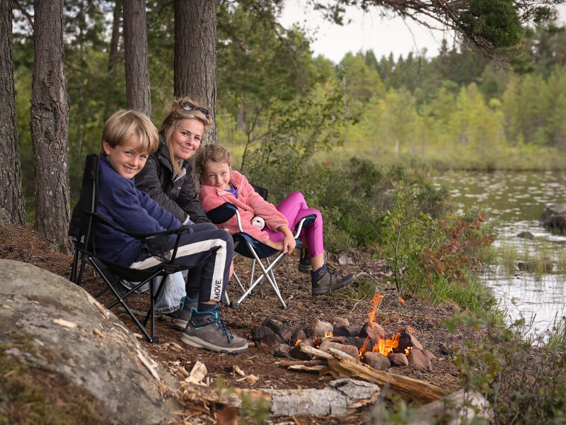 Wildkamperen in Zweden, wij hebben genoten