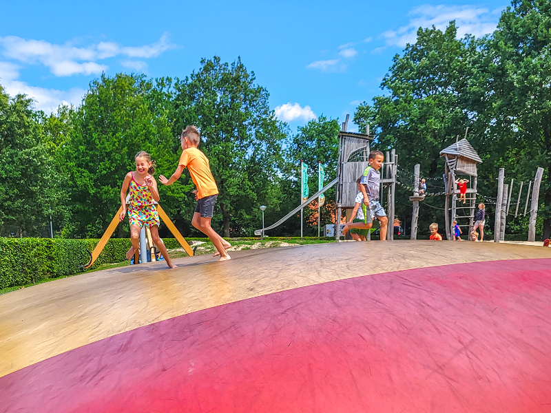 Trampoline camping Kaps