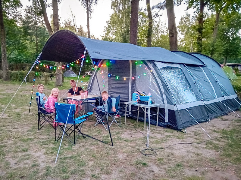 Wij gaan graag kamperen