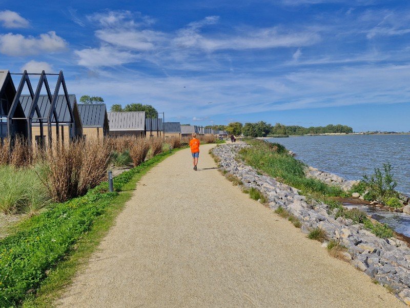Lekker wandelen langs het IJsselmeer