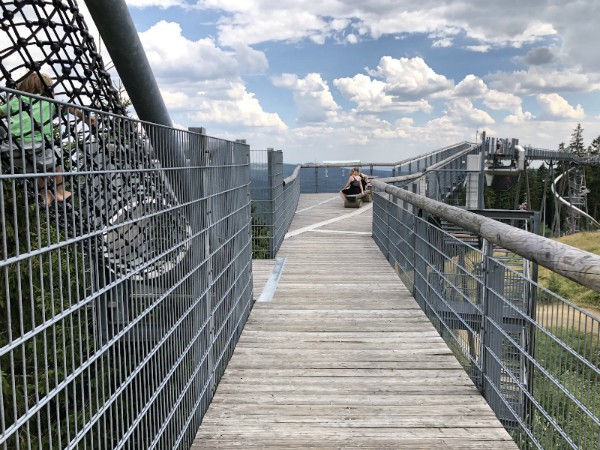 Leuk! De Erlebnisbrücke bij Winterberg