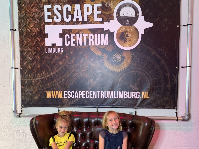 Bij escapecentrum Limburg staat er een selfie-cam klaar voor een leuke foto