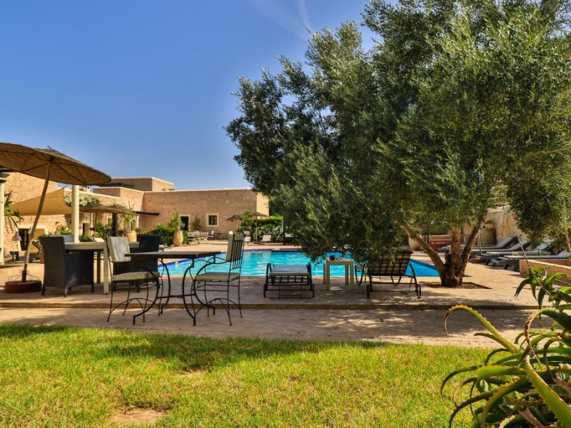 Zwembad van Essaouira Lodge