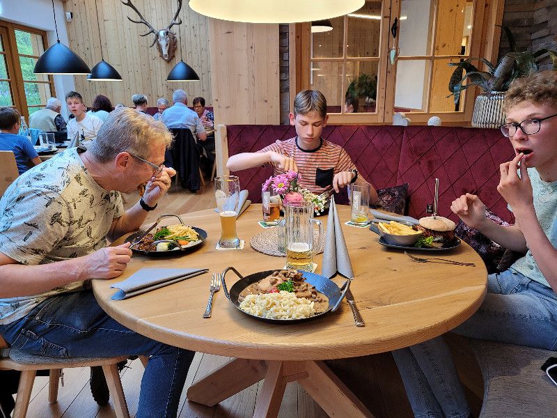 Smullen bij Webers Esszeit