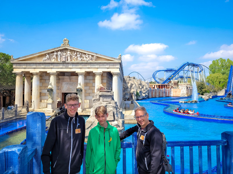 Veel waterpret in Griekenland