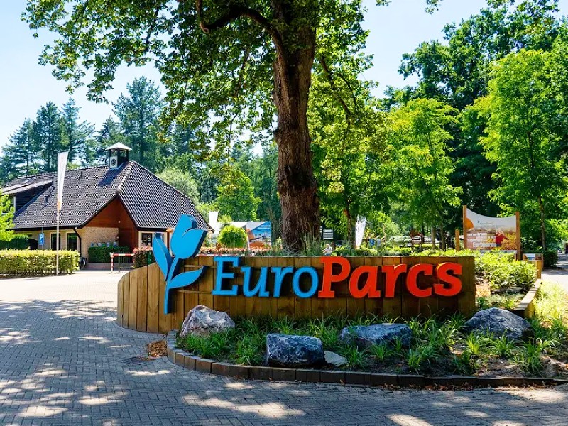 Ingang EuroParcs Utrechtse Heuvelrug
