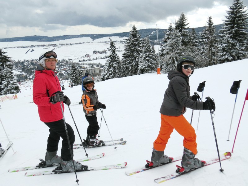 Skiën op de Fichtelberg