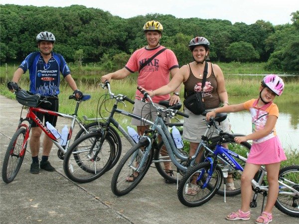 Fietsen in de prachtige omgeving